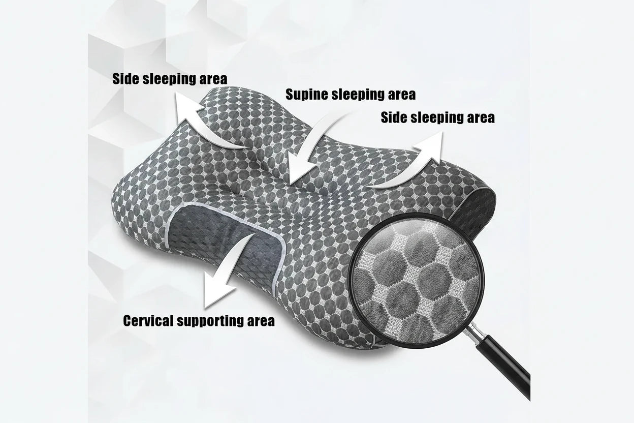 DREAMORIA® - Ergonomic Cervical Pillow